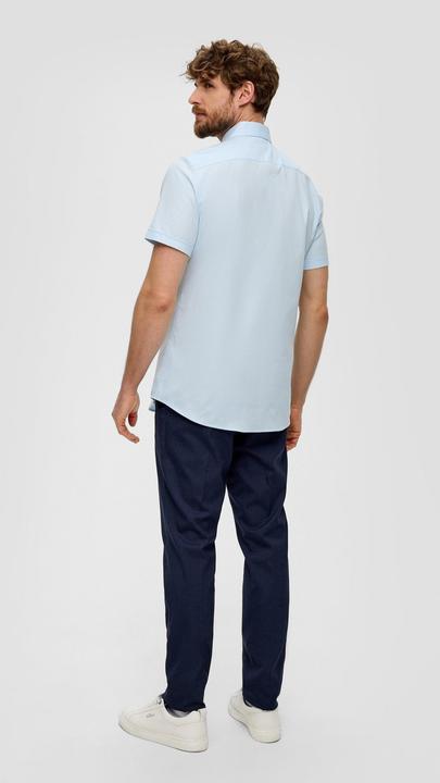 Actual product image S.Oliver Hemd Kurzarmhemd mit Dobby-Struktur (42)