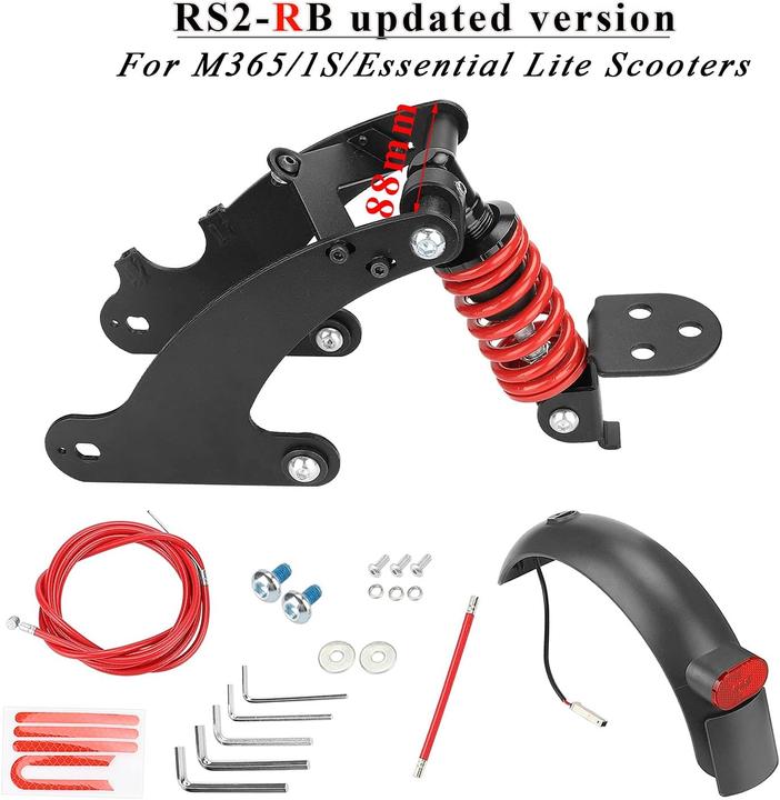 Actual product image Foxcup Hinterradaufhängung für Elektroroller Xiaomi