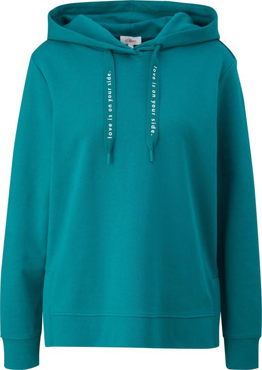 Produktbild s.Oliver Sweatshirt Weiches Sweatshirt mit Kapuze (34)
