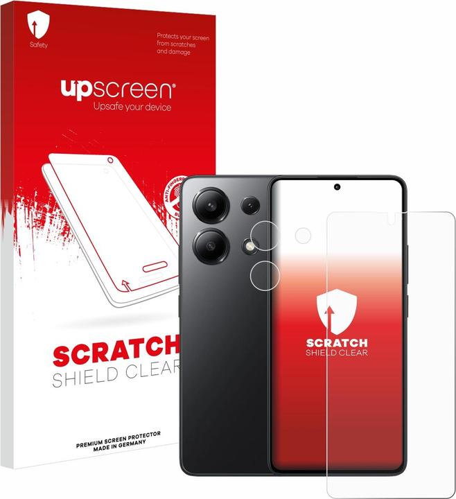 Immagine prodotto upscreen Scratch Shield Pellicola (1 Pezzo/i, Xiaomi Redmi Note 13 5G)