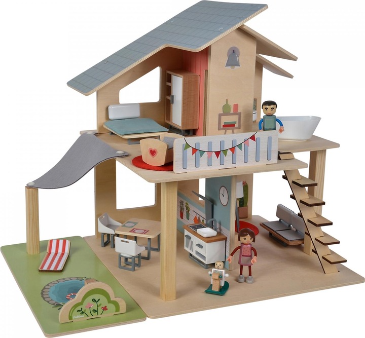 Immagine prodotto Eichhorn Casa delle bambole con mobili