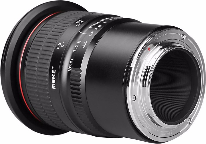 Actual product image Meike 8mm f/3.5 MFT (Micro Four Thirds, APS-C / DX)