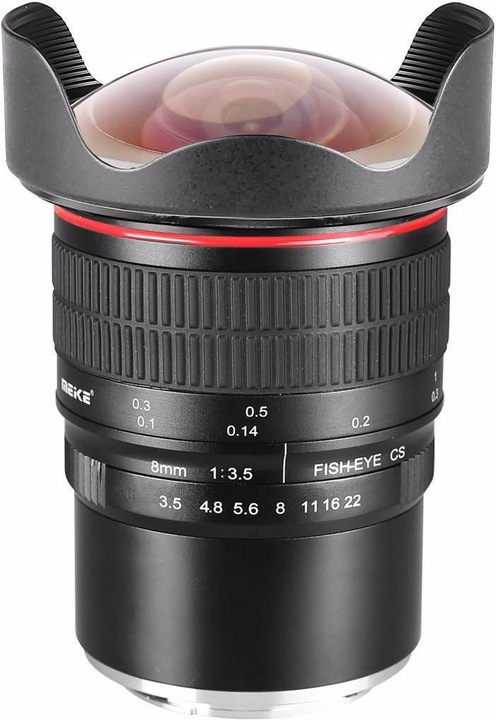 Image du produit Meike Fisheye 8mm f/3.5, Sony E (Sony E, Plein format)