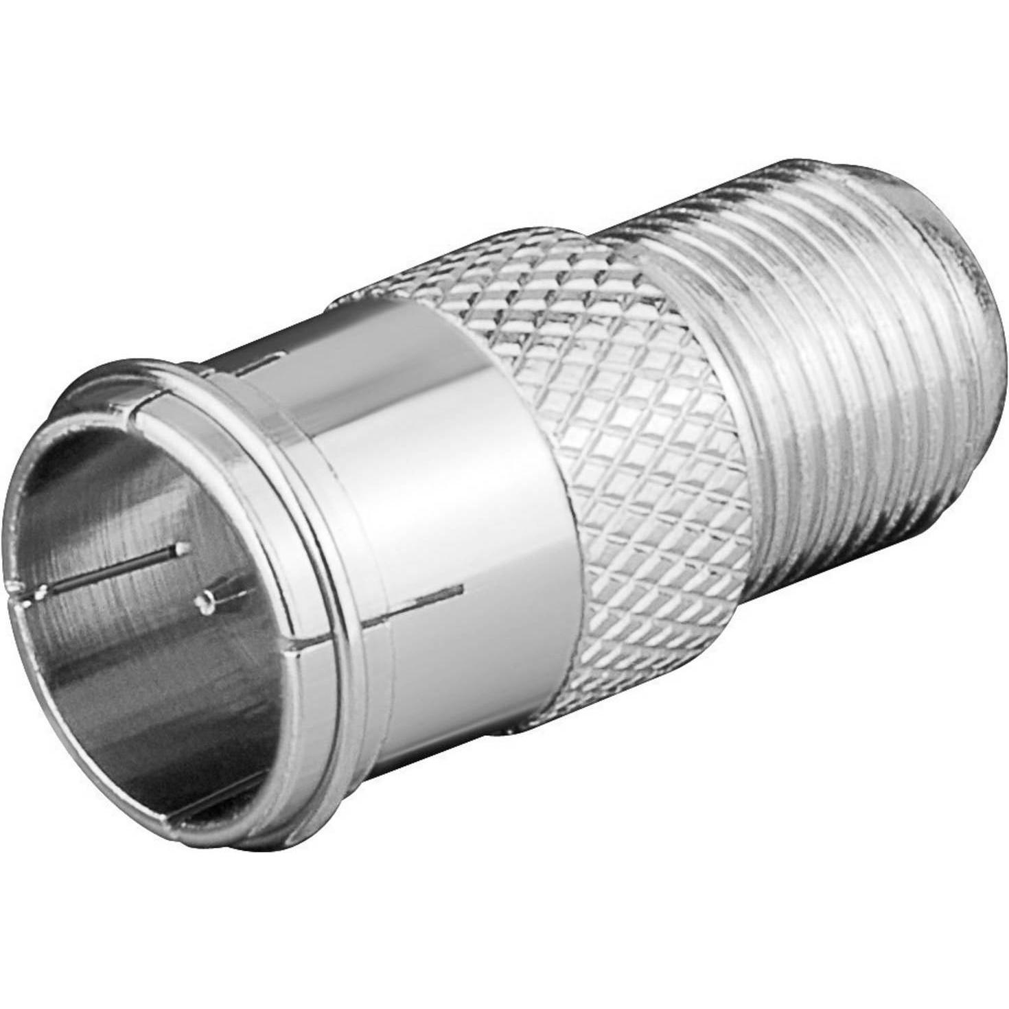 Goobay Antennenadapter (Stecker und Verbinder), SAT Zubehör, Silber
