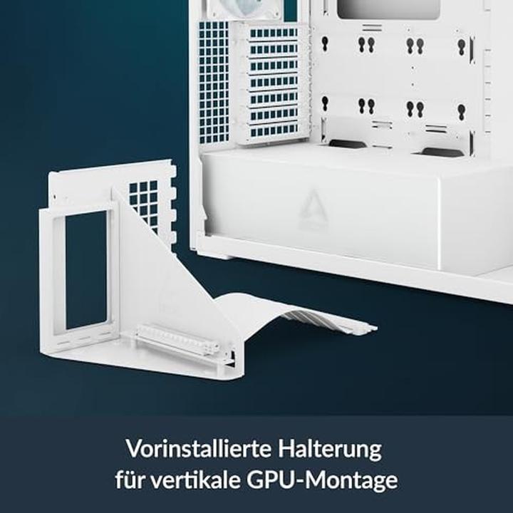 Produktbild Arctic Cooling PC-Gehäuse ACPCC00017A White, Unterstützte Mainboards (ATX)