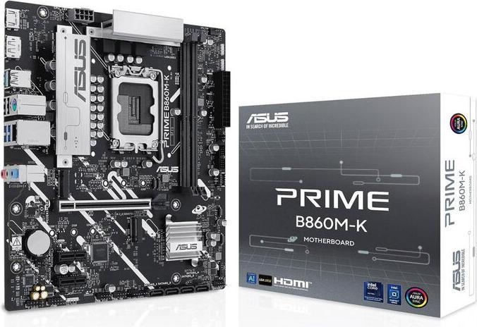 Productafbeelding ASUS PRIME B860M-K (LGA 1851, Intel B860, mATX)