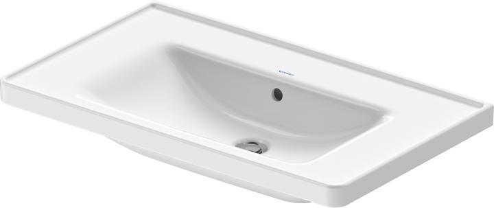 Produktbild Duravit Möbelwaschtisch D-NEO m ÜL m HLB ohne Hahnloch 800x480mm weiss (480 mm, 800 mm)