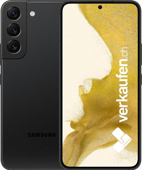 Produktbild verkaufen.ch Galaxy S22 5G (256 GB, Phantom Black, 6.10", 50 Mpx, Dual SIM, A / Wie neu)