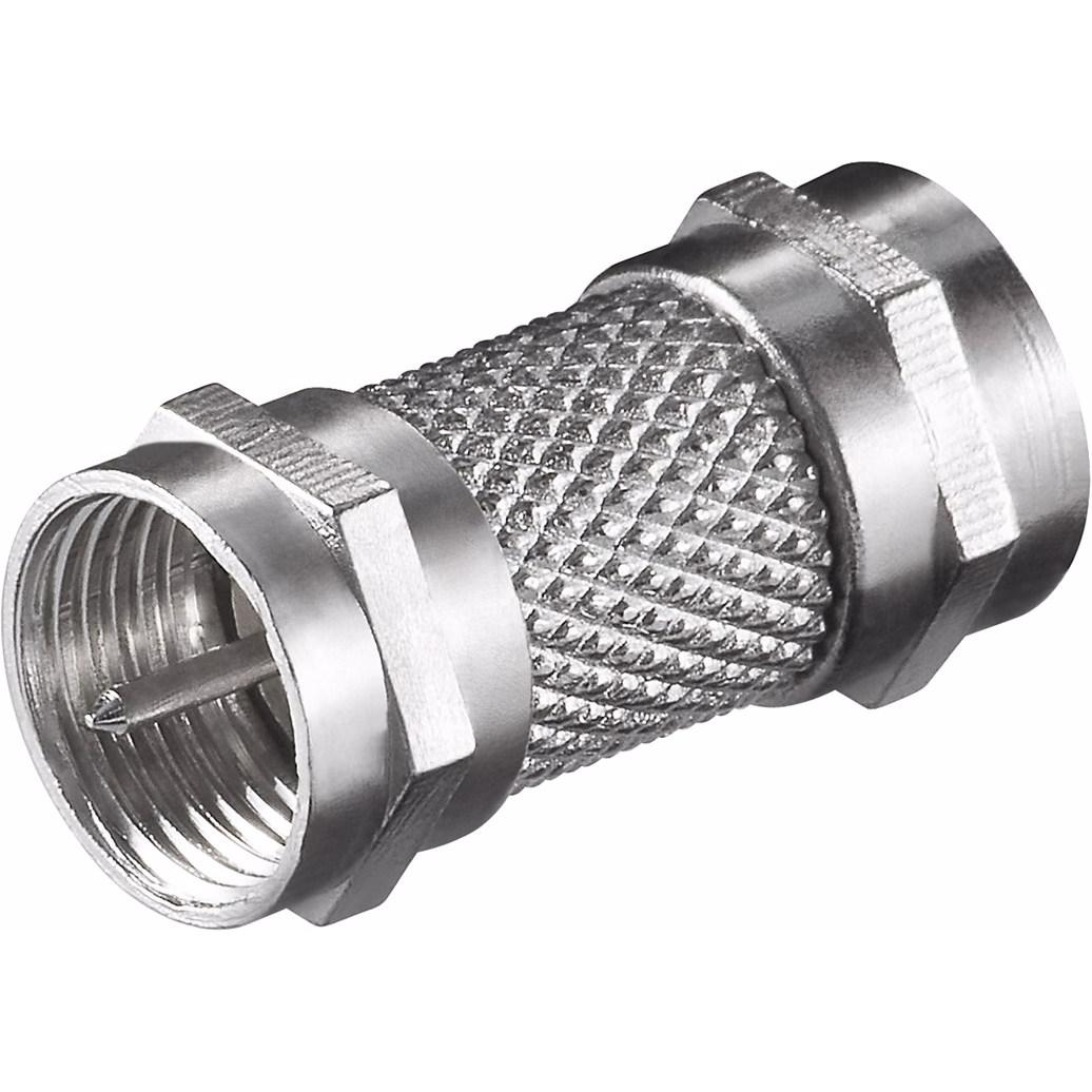 Goobay Antennenadapter (Stecker und Verbinder), SAT Zubehör, Silber