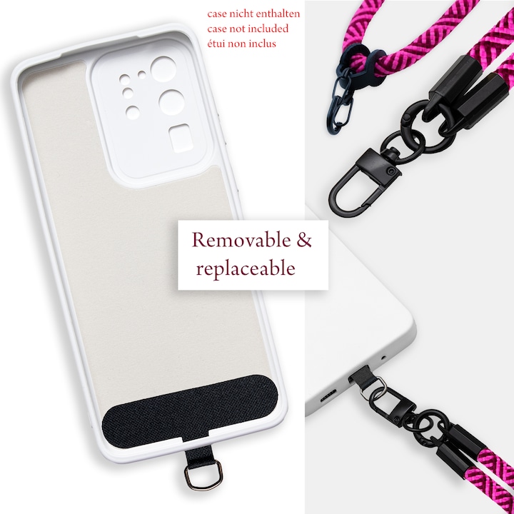 Image du produit Cadorabo Chaîne de téléphone portable pour LG OPTIMUS L7 Necklace Coque