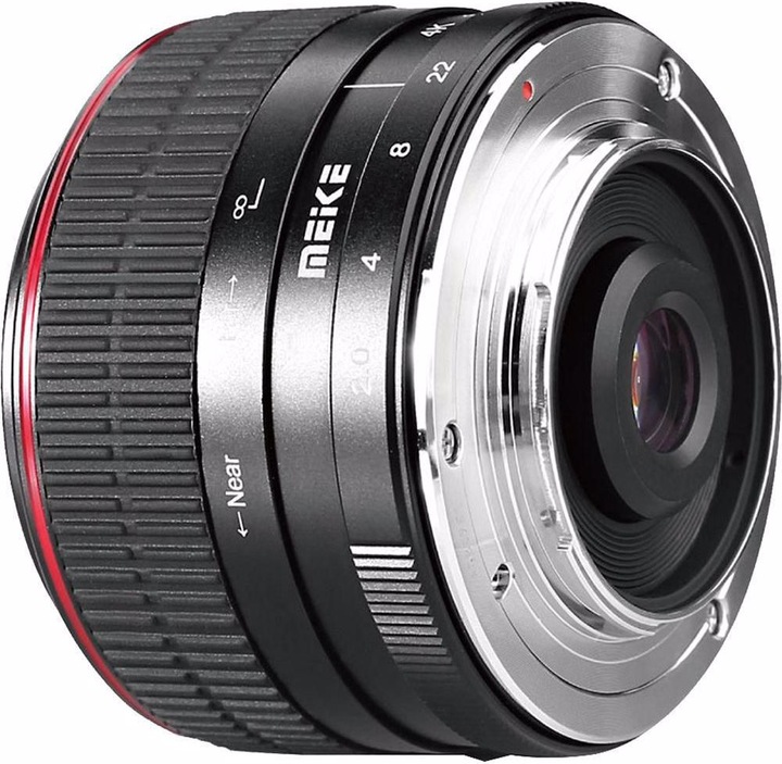 Produktbild Meike 6.5mm f/2.0 Fisheye EF-M (Canon EF-M, Vollformat, APS-C / DX)