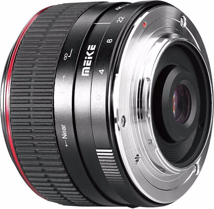 Actual product image Meike 6.5mm f/2.0 Fisheye, Sony E (Sony E, full size, APS-C / DX)