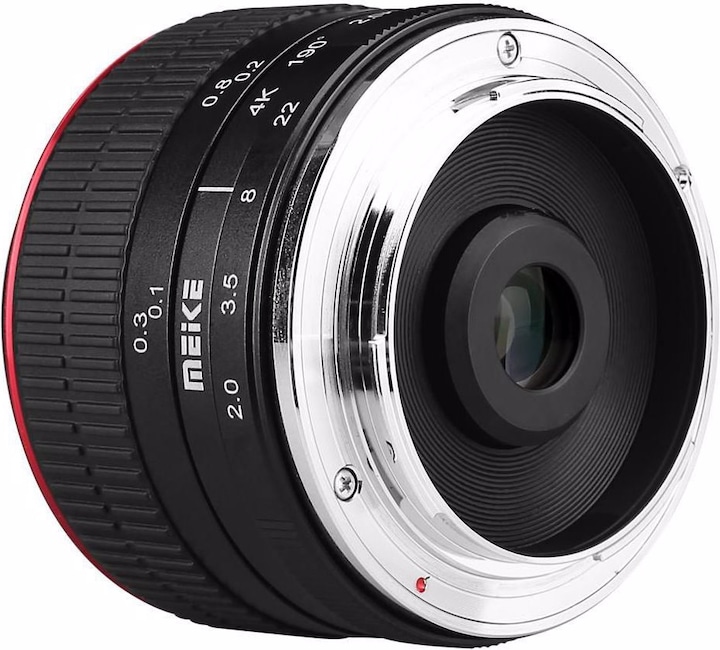 Image du produit Meike 6,5 mm f/2,0 Fisheye, Sony E (Sony E, Plein format, APS-C / DX)