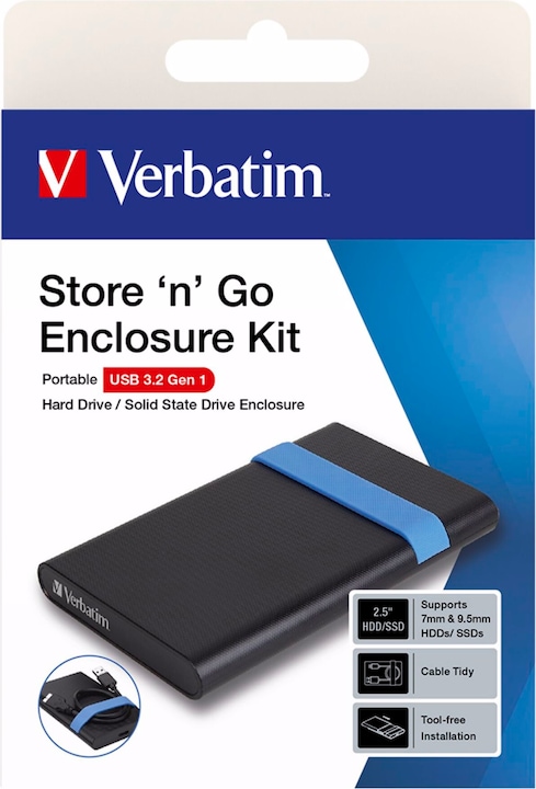 Productafbeelding Verbatim Store'N'Go kastenset (2.5")
