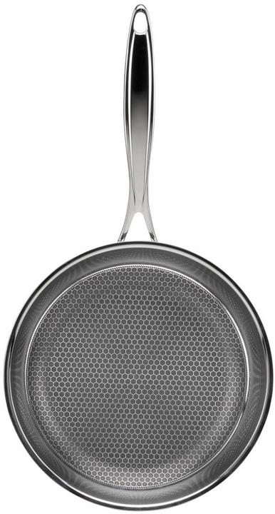 Actual product image Heirol Pro Steelsafe Frying Pan, stainless steel + non-stick coating, 24 cm (24 cm, Pot, Stainless steel)
