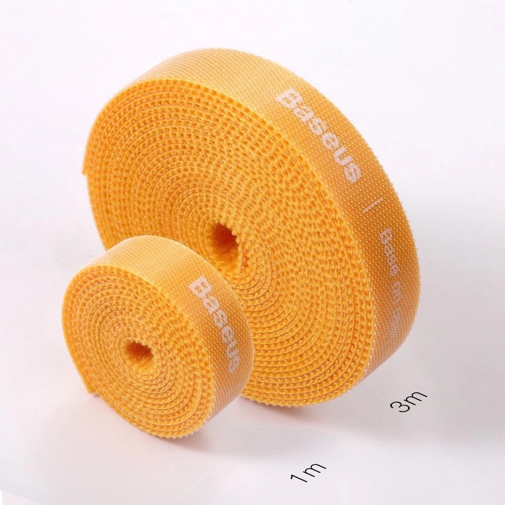 Actual product image Baseus Rainbow Circle (Velcro cable ties, 3000 mm, 1 pcs.)