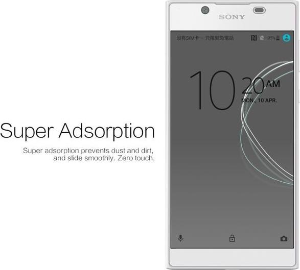 Actual product image Nillkin Super Clear Series (1 Piece, Sony Xperia L1)