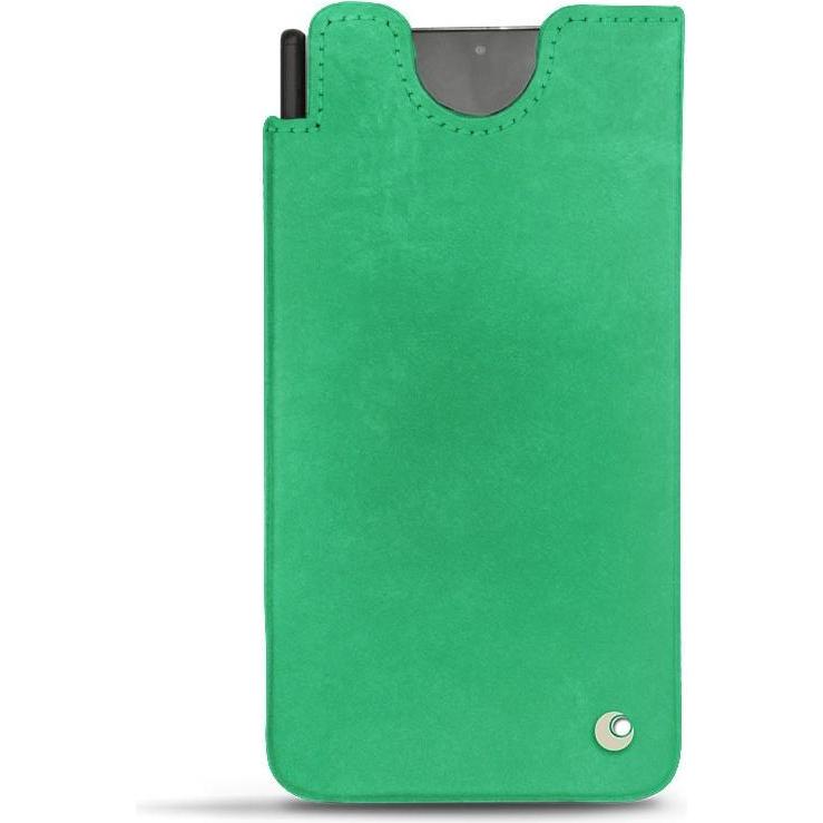 Noreve Lederschutzhülle (Samsung Galaxy S21 Ultra), Smartphone Hülle, Grün