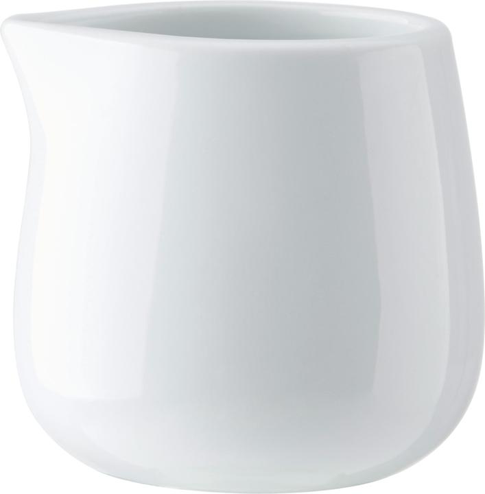 Mikasa Chalk Porcelain Unhandled Cream Jug, 100ml, White