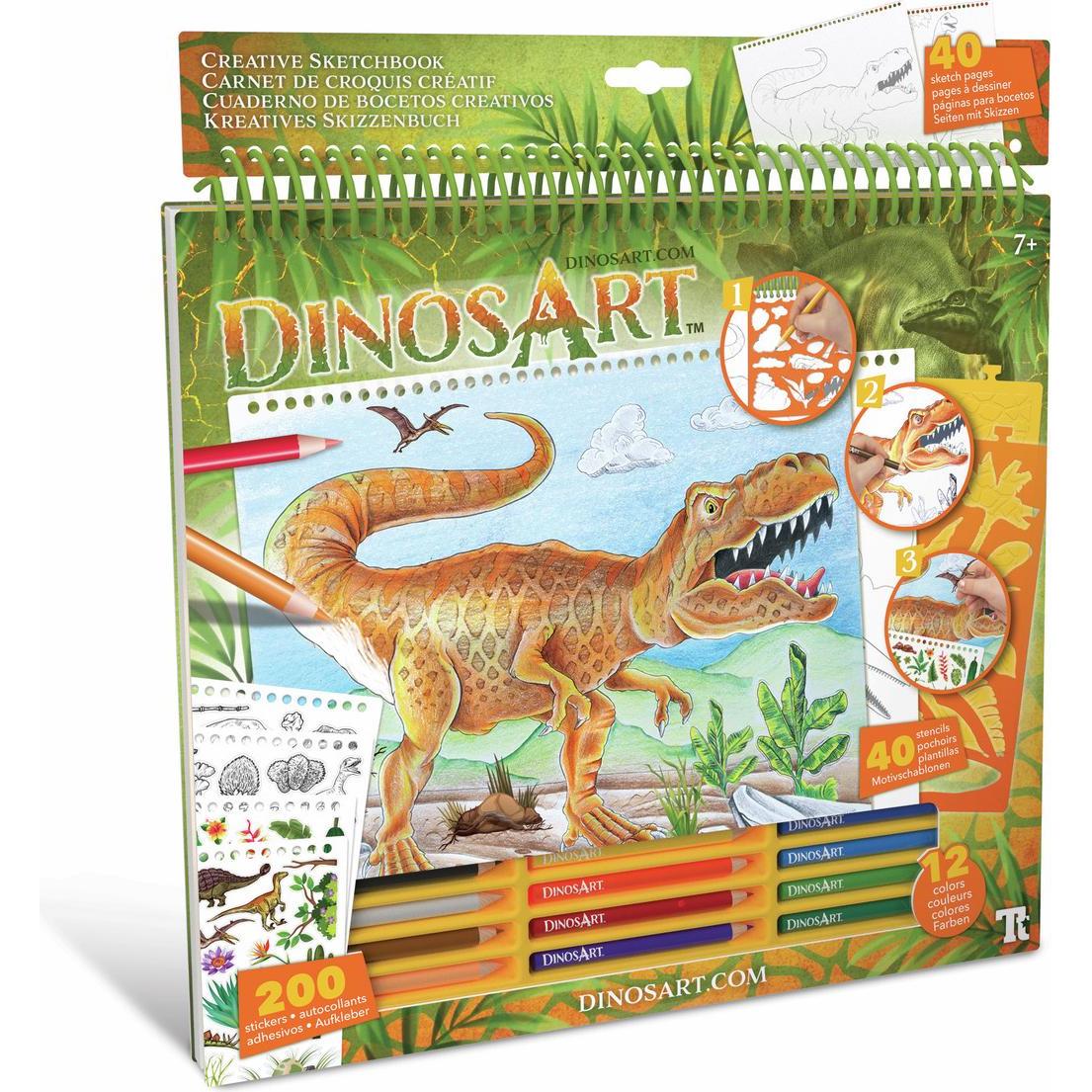 DinosArt Kreatives Skizzenbuch