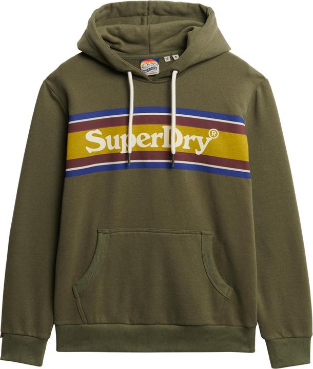 Actual product image Superdry Venue Logo Stripe Relaxed Hood (XL)