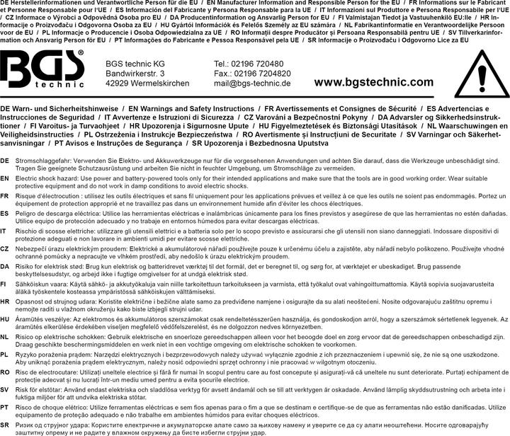 Produktbild BGS Reparatur-Klammern U-Form Ø 0,8 mm 100-tlg.