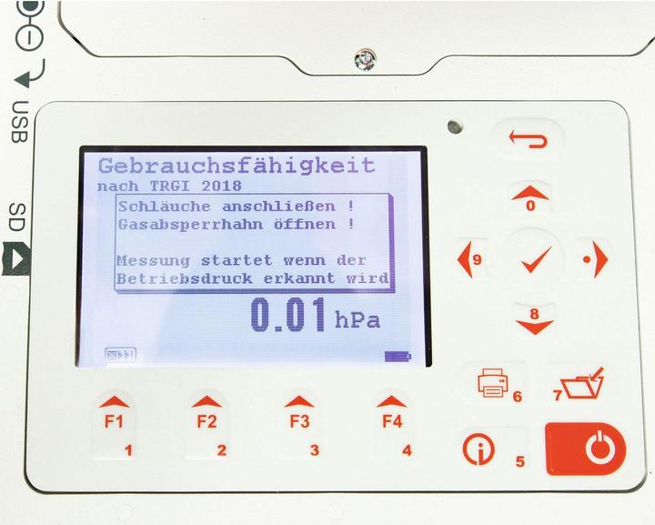 Produktbild Rothenberger Druck-/Leckmengenmessgerät ROTEST GW Professional Arbeitsbereich bis 20 bar