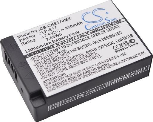 Actual product image OEM Battery for Canon LP-E17 (Camera battery)