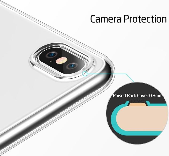 Produktbild Screenguard Apple iPhone X Flexible TPU Clear Case (Apple iPhone X)