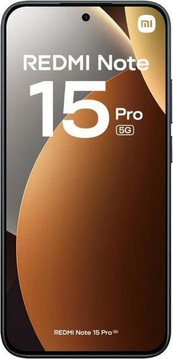 Produktbild Xiaomi Redmi Note 15 Pro 5G (512 GB, Black, Schwarz, 6.83", Dual SIM, 5G)