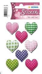 Produktbild HERMA Sticker Herzen (8 Sticker)