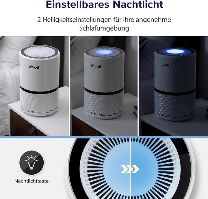 Actual product image Levoit Air Purifier Black (24 m²)