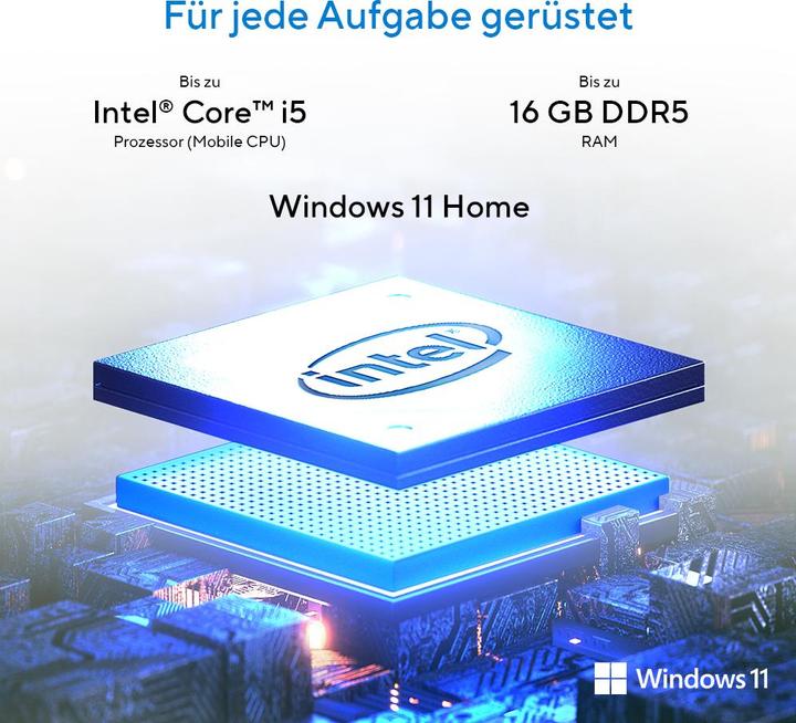 Produktbild ASUS V500 SFF V501SV-05210H043W Intel Core 5 210H 16 GB DDR5-SDRAM 1 TB SSD Windows 11 Home PC Weiss (1000 GB, 16 GB, Intel Core M5, Intel Arc Graphics)