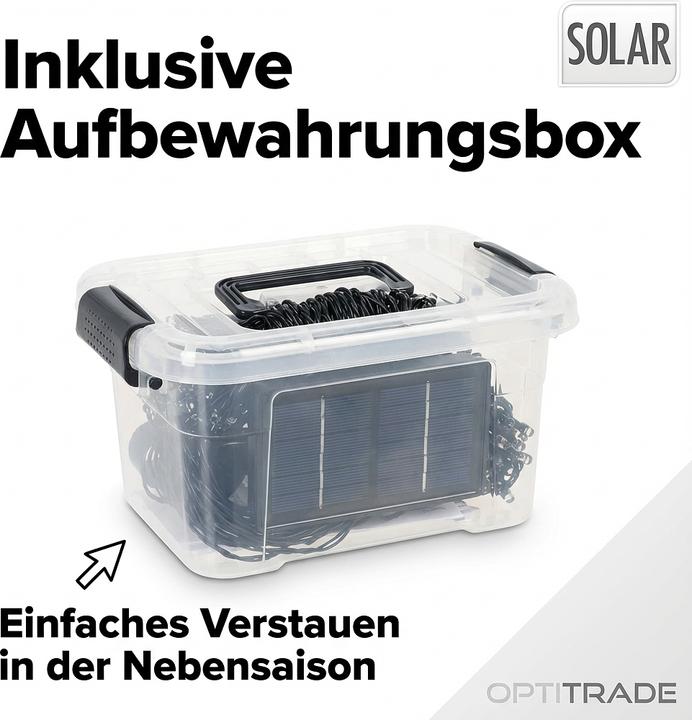 Produktbild Champ Lichterkette Solar 400 LED (4 m)