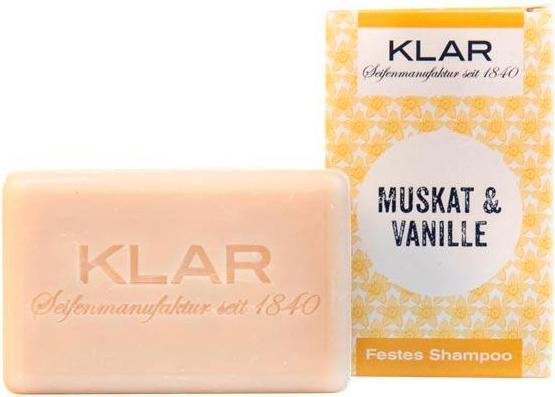 Actual product image Klar Solid Shampoo Nutmeg & Vanilla (Solid shampoo)