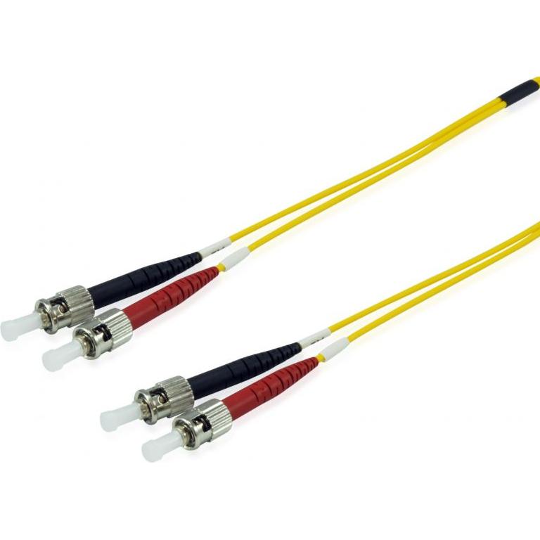 equip LWL Patchkabel ST->ST Singlemode Duplex OS2 ge (2 m), Netzwerkkabel