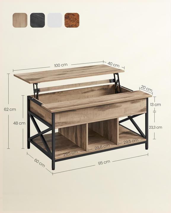 Produktbild Vasagle Relax (100 x 60 x 62 cm)