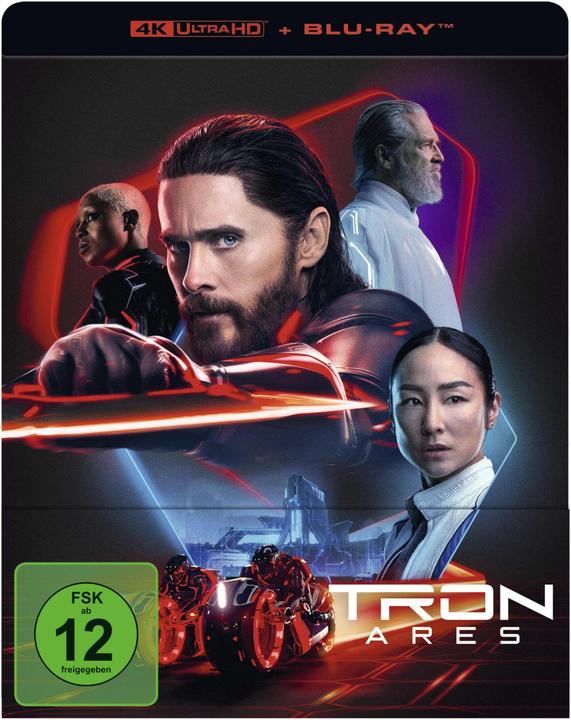 Produktbild Disney Interactive Studios Tron: Ares - 4K Steelbook (Blu-ray, 2025, Deutsch, Englisch, Italienisch, Spanisch)