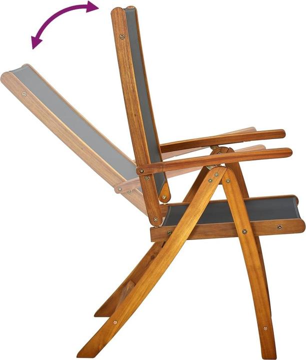 Produktbild vidaXL Garten-Essstuhl