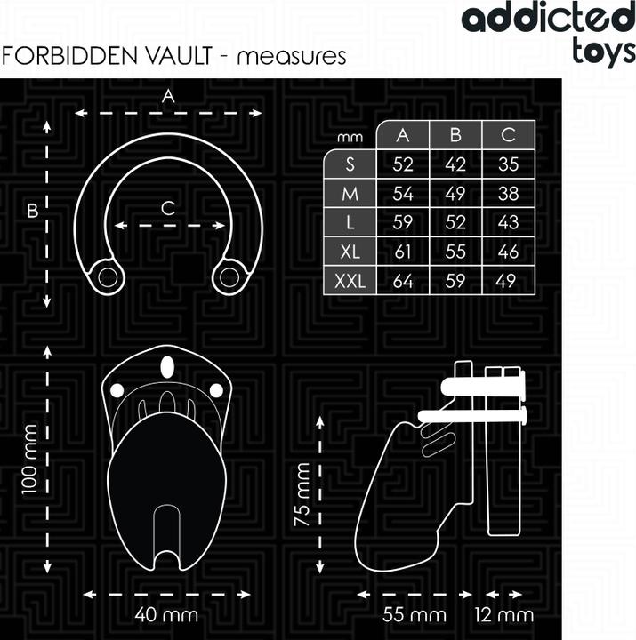 Actual product image Addicted toys Locked - Verbotenes Peniskã„Fig 10 cm