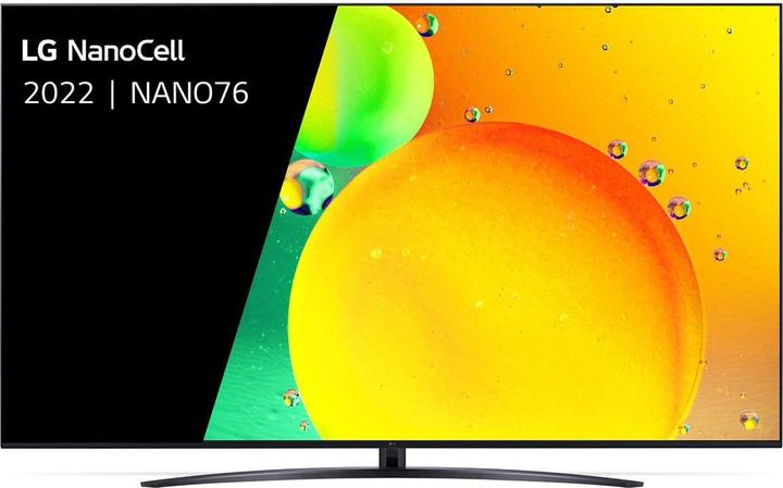 Produktbild LG NanoCell 75NANO766QA (75") 4K Ultra HD Smart TV Wi-Fi Blue (75", NANO76, Nano-Cell, 4K, 2022)