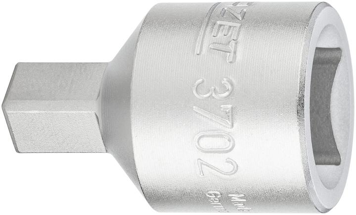 Produktbild HAZET Öldienst-Schraubendreher-Steckschlüsseleinsatz 3702 - Vierkant hohl 12,5 mm (1/ (8 mm)