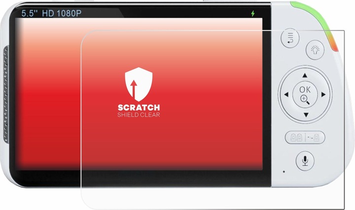 Actual product image upscreen Scratch Shield Protector