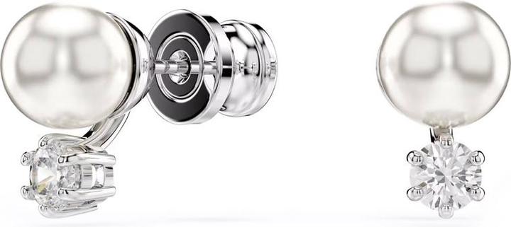 Immagine prodotto Swarovski Orecchini Matrix con perla di cristallo taglio rotondo bianco (Metallo Swarovski)