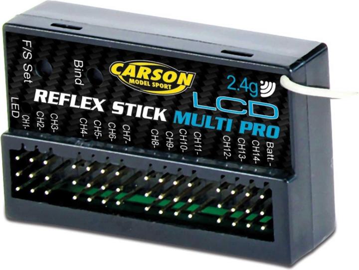 Carson 14 channel receiver model sports