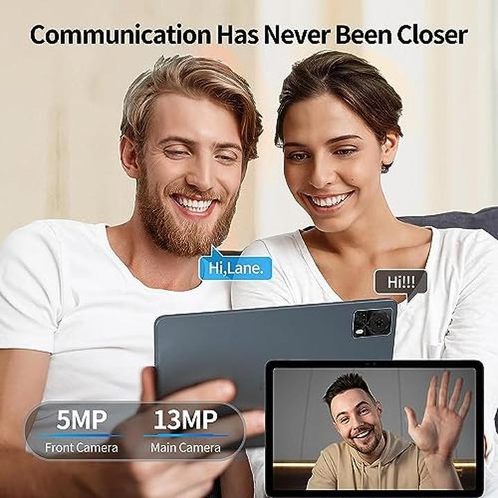 Productafbeelding Doogee T20S (Tablet 4G - 10,4", 128 GB, 8 GB RAM) Zwart (10.40", 128 GB, Zwart)