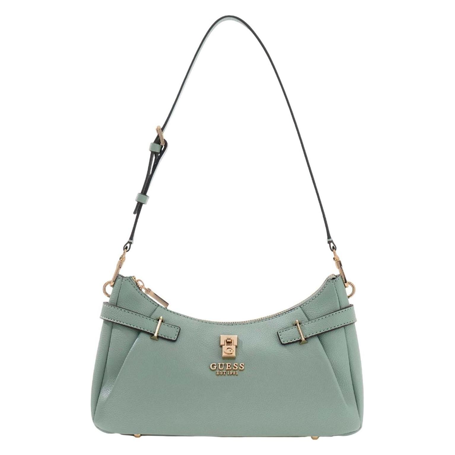 Guess, Damen, Handtasche, Yesba Shoulder Bag, Grün