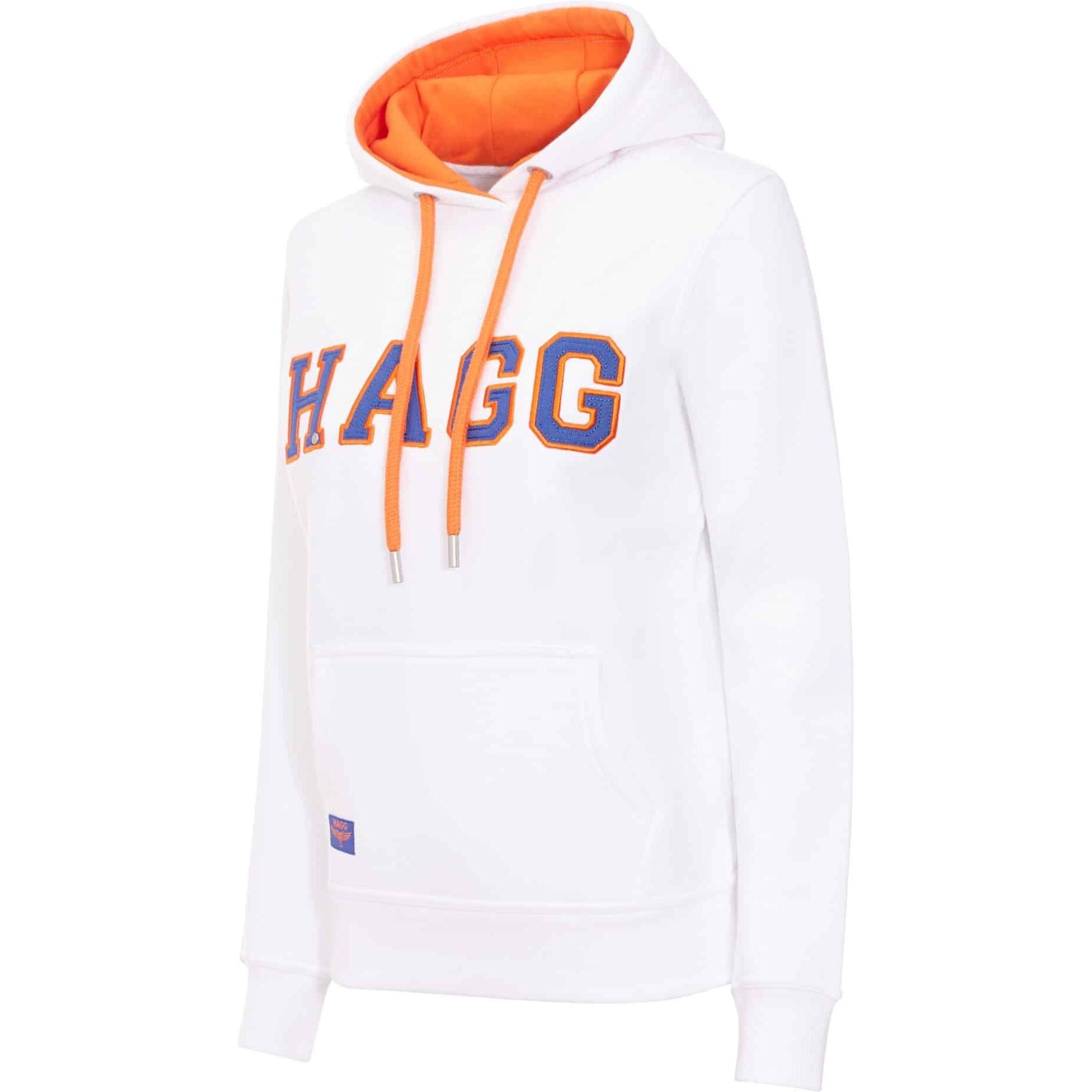 Thumbnail - Hagg, Damen, Pullover, Damen-Hoodie, Weiss, (XS)