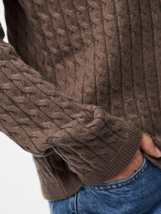 Produktbild Pieces Pcfia Ls Cable Knit Noos Bc (XS)