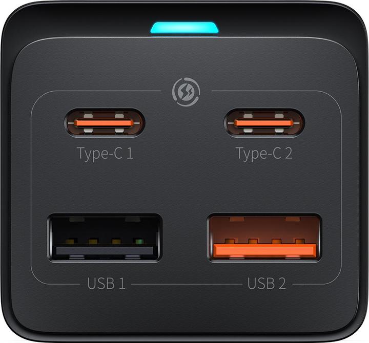 Actual product image Baseus GaN3 Pro Desktop Powerstrip (65 W, 4 ports)